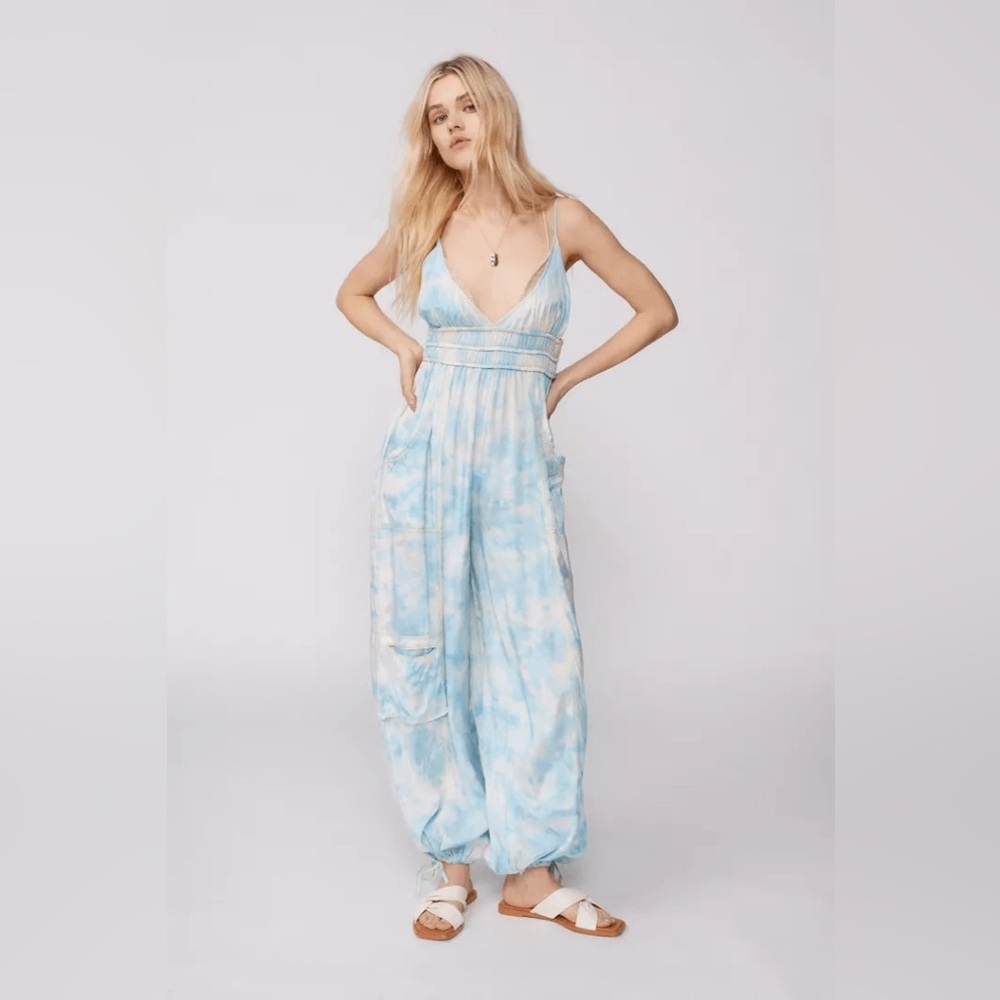 Urban Outfitters Sky Blue Jumpsuit